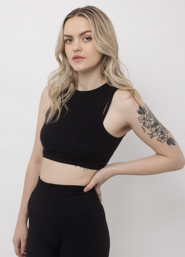 Polaroid - Side profile portrait